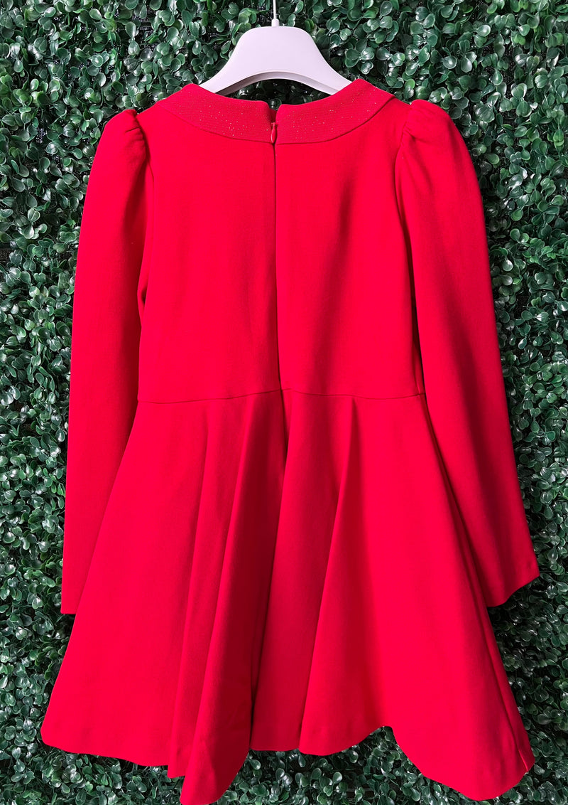 Abel & Lula Red Occasion Dress Sara's Children's Boutique Abel & Lula Red Occasion Dress Sara's Children's Boutique