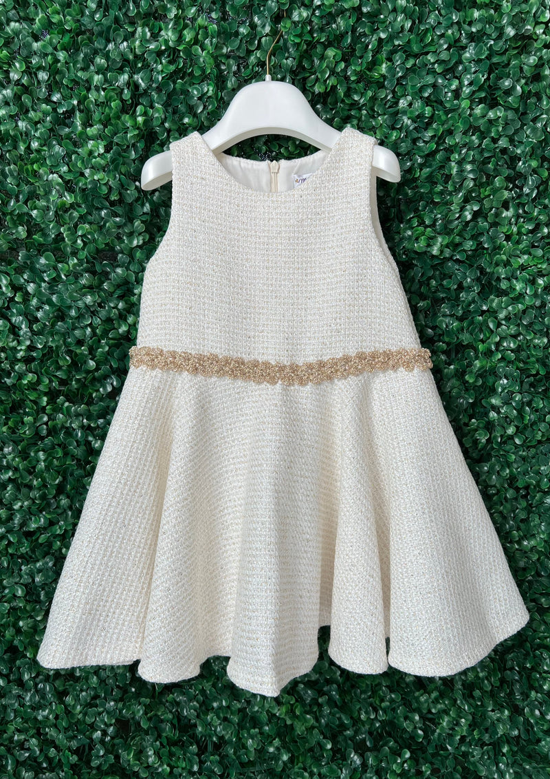 Made in Italy! Michelina Bimbi Girls' Couture Tweed Dress and Bolero Set
