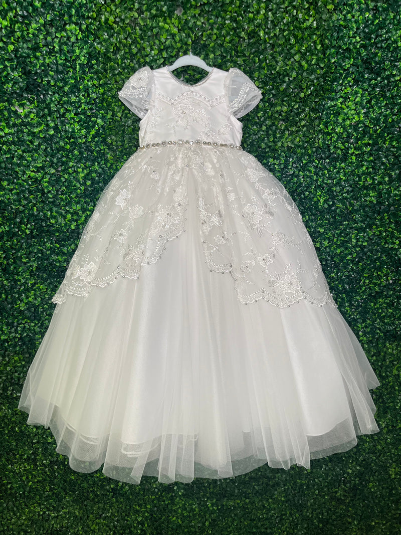 Princess Daliana Split Front Girls' Gown