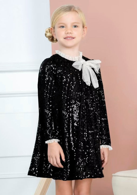 Abel & Lula Sequin Dress - Black Abel & Lula Sequin Dress - Black