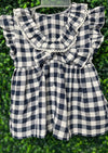 Mayoral Baby Girl's Gingham Plaid 2 Piece Cotton Set