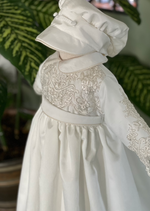 Boys Baptism Gown in Silk