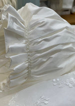 Piccolo Bacio Corded Lace and Silk Vanessa Christening Gown