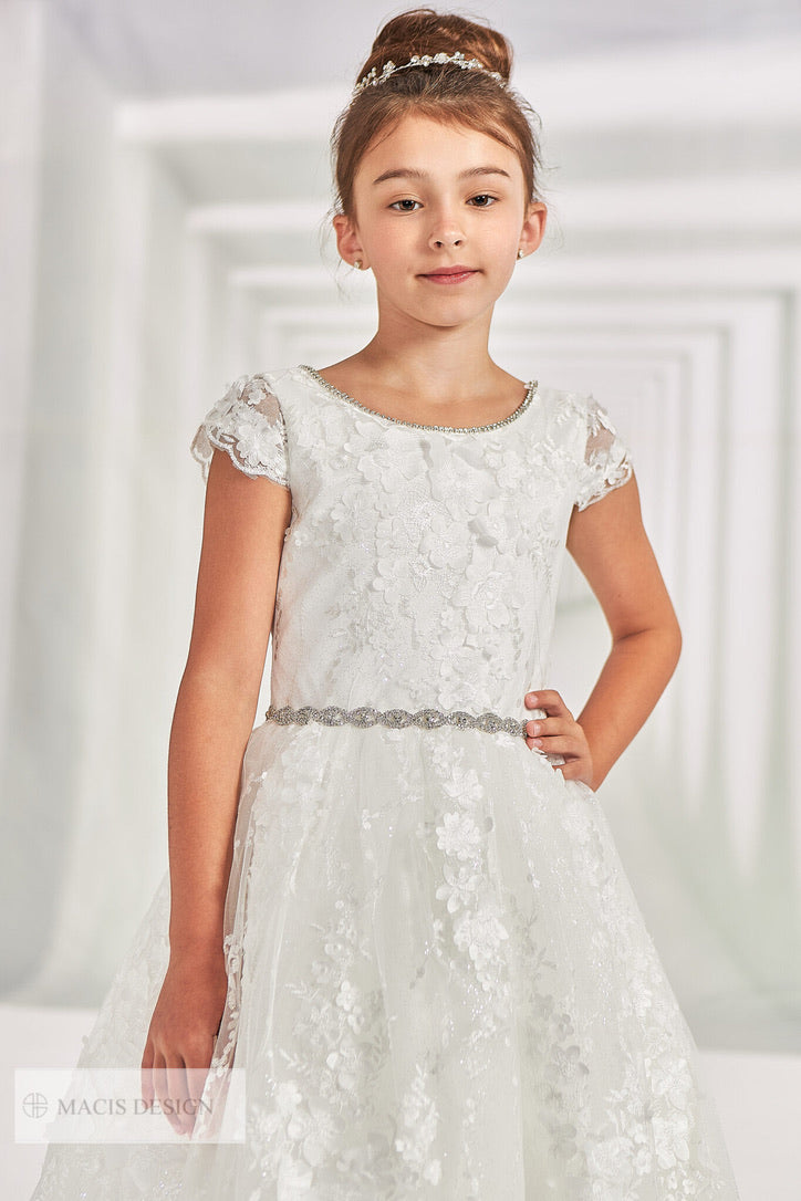 macis design first communion dresses Joan Calabrese for Macis Design Communion Dress/ Flower Girl #125512