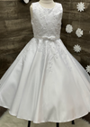 Sweetie Pie Delicate A-line Embroidered Communion Dress Athena