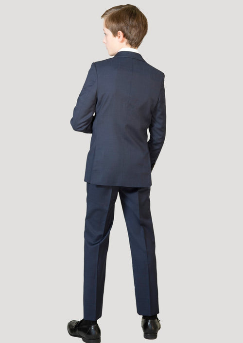 Classic Boys Sapphire Navy Slim Fit Suit