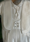 Piccolo Bacio Boys' Silk Baptism Outfit with Tuxedo Jacket - Salvatore