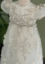 Sara’s Exclusive Christie Helene Couture Gown with Flowers