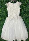 Nan & Jan Lace and Tulle Olivia Communion Dress with Rhinestones