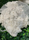 Christie Helene Valerie Special Couture Gown with Flowers
