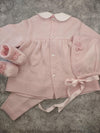 Bimbalo Girl’s Pink Knit 4 Pc Outfit 5792