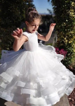 Soft Mesh Sequin and Tulle Made In Italy Communion Dress