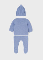Mayoral Boys’ 3 Piece Blue Knit Outfit-2509
