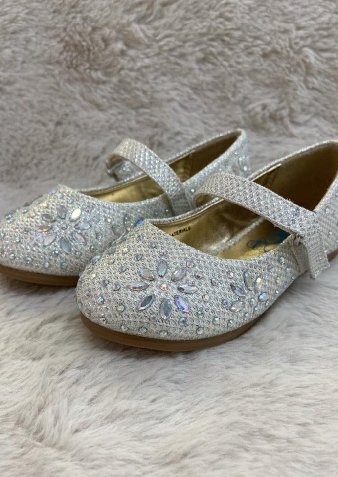 Girls Embellished MaryJane Flat Shoe