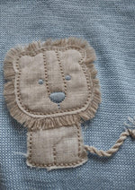 Cotton Knit 3 Pc Outfit - Lion
