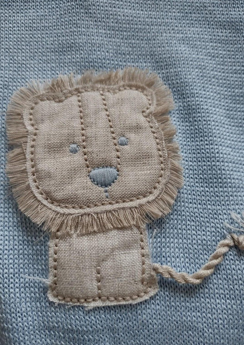 Cotton Knit 3 Pc Outfit - Lion