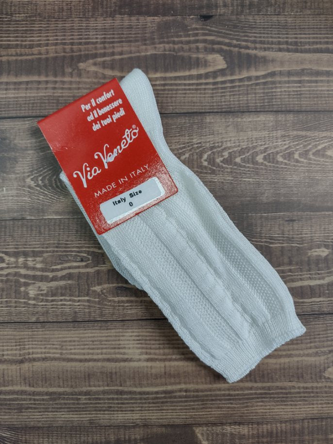 Via Veneto- Italian Cotton Knee Socks – Sara's Children's Boutique