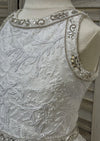 Macis Design White Lace Overlay Communion Gown - 1944