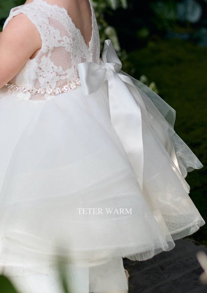 Teter Warm All Petal Short Dress - BS10