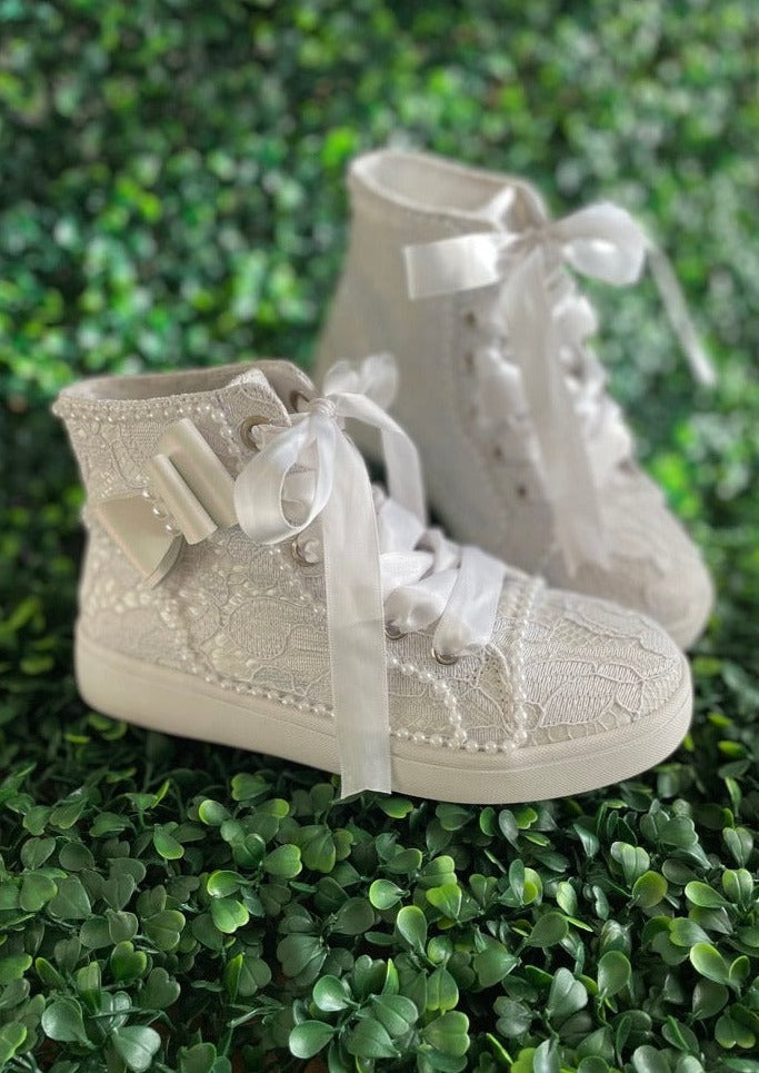 Lush Meadows Lace Sneakers, Sweet Wedge Sneakers from Spool 72 | Spool No.72