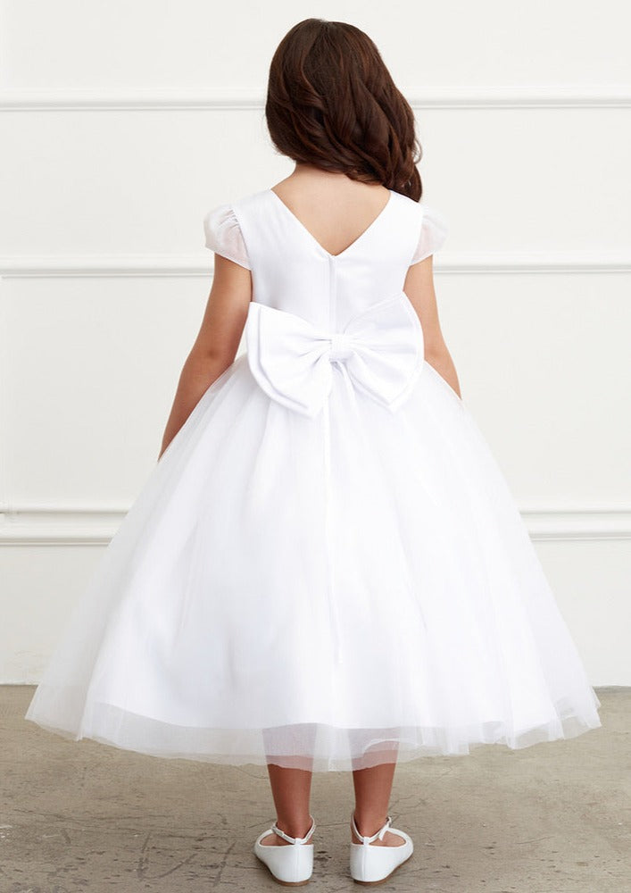 Tip Top Satin and Tulle Flower Girl Dress 5832