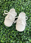 Stelline Boys Linen Baptism Shoes Made in Italy - 3792