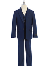 Fouger Three Piece Light Navy Suit