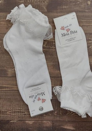 Girls’ Ankle Socks with Bow