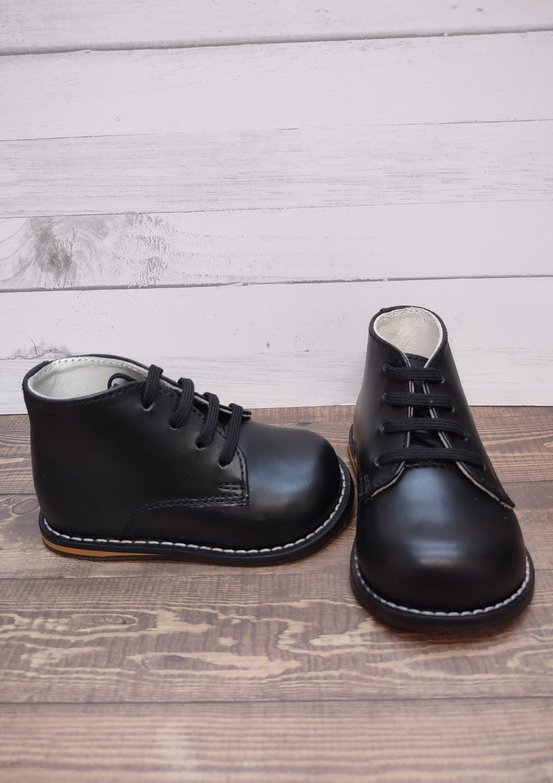 Boys Black Leather Walking Shoes Sara's Children's Boutique Boys Black Leather Walking Shoes Sara's Children's Boutique