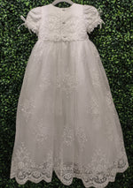 Princess Daliana Textured Full Length Dress - Y2096