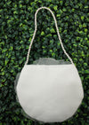 Anja's Dream White Communion Purse with Tulle Flower 3377