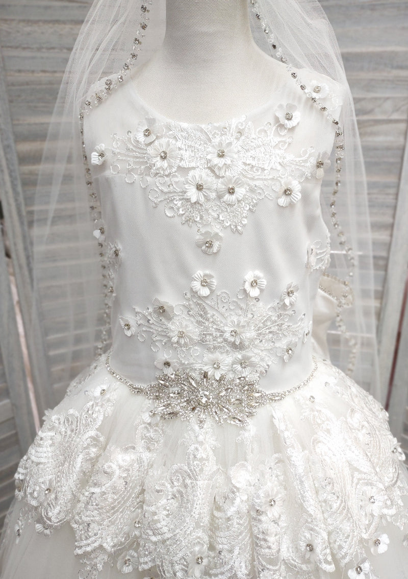 Piccolo Bacio Couture Communion Dress - Custom Rosa