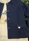 Mayoral Girl’s Navy and White 3 PC Outfit 1785