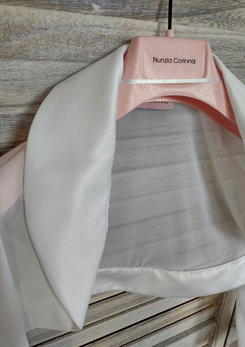 Nunzia Corinna Bolero Style Sheer Jacket - 3813