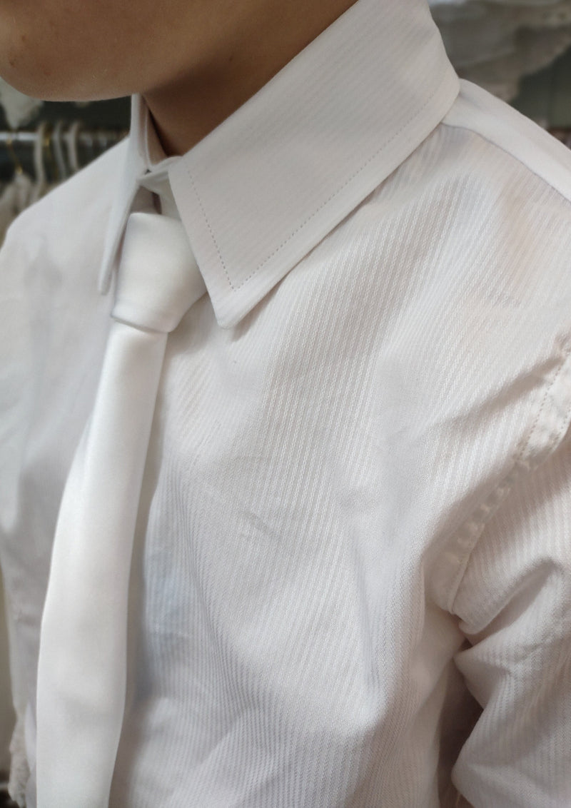 boys white dress shirt Shirt, Button Down Shirt, Non-Iron, Wrinkle Free Blue Label dress shirt Boys Slim Fit Long Sleeve