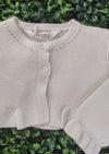 Mayoral Baby Girl's White Organic Cotton Sweater 318