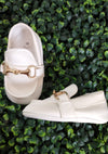 Michelina Bimbi Boys' Satin Loafer Christening Shoes-3759