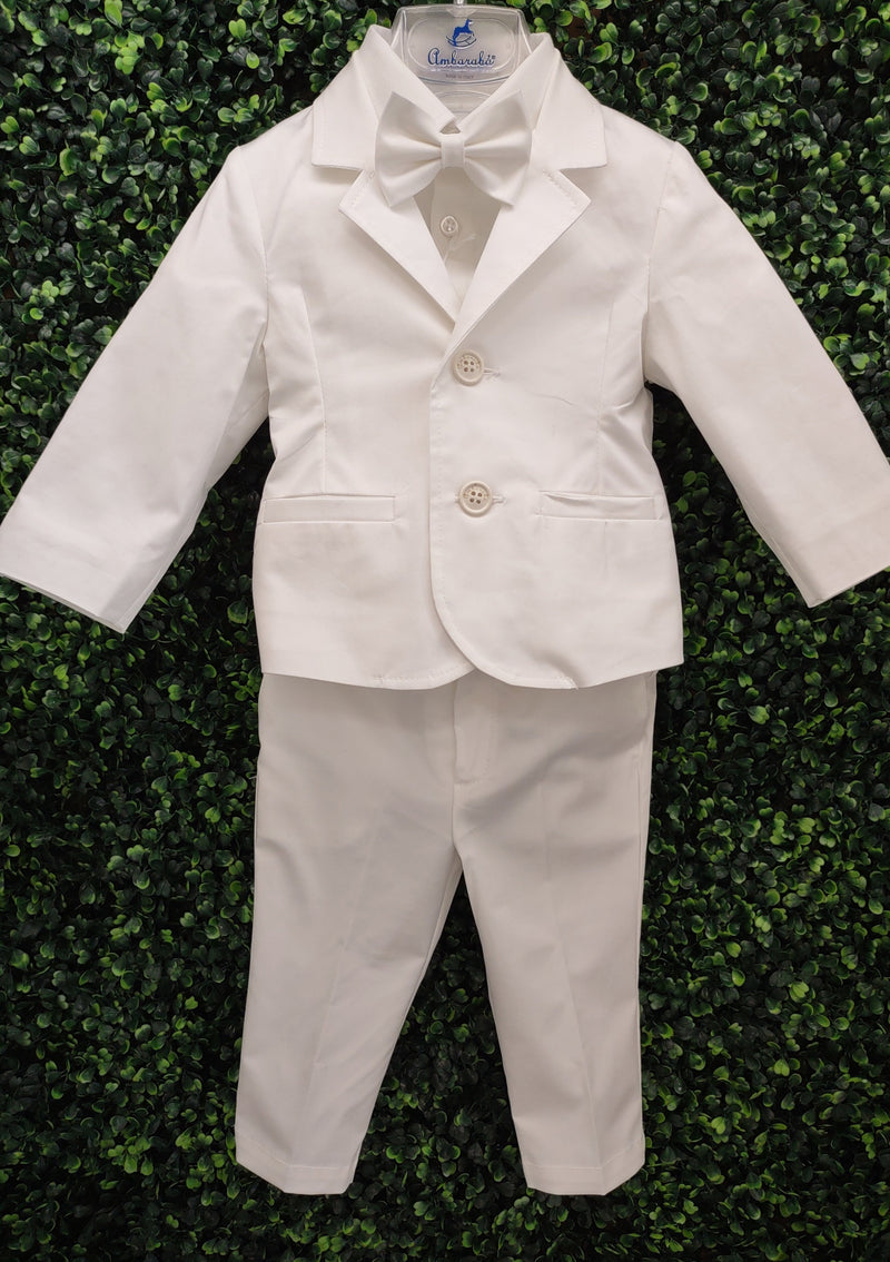 Michelina Bimbi 4 Piece White Suit - T84