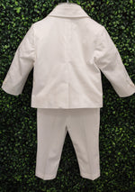 Michelina Bimbi 4 Piece White Suit - T84