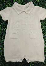 Dr. Kid Infant Boys’ Ivory Outfit - DK224