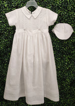 Karela Boys’ Ivory Baptism Gown with Detachable Gown  - 418