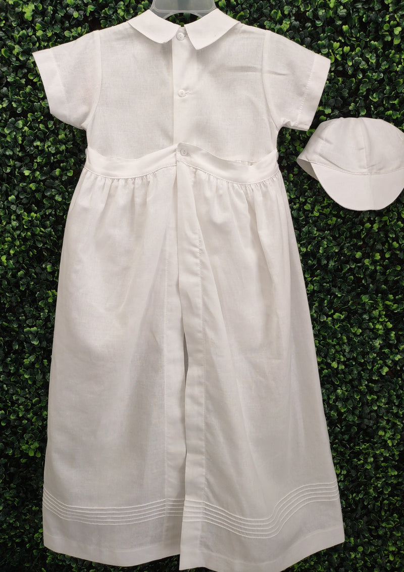 Karela Boys’ Baptism Silk Set with Detachable Gown 418