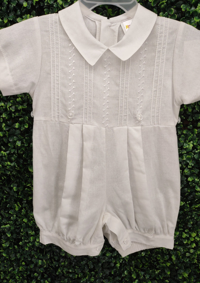 Karela Boys’ Baptism Silk Set with Detachable Gown  - 418