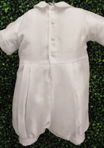 Piccolo Bacio Renzo Short Sleeve Knickers Boys Baptism Outfit