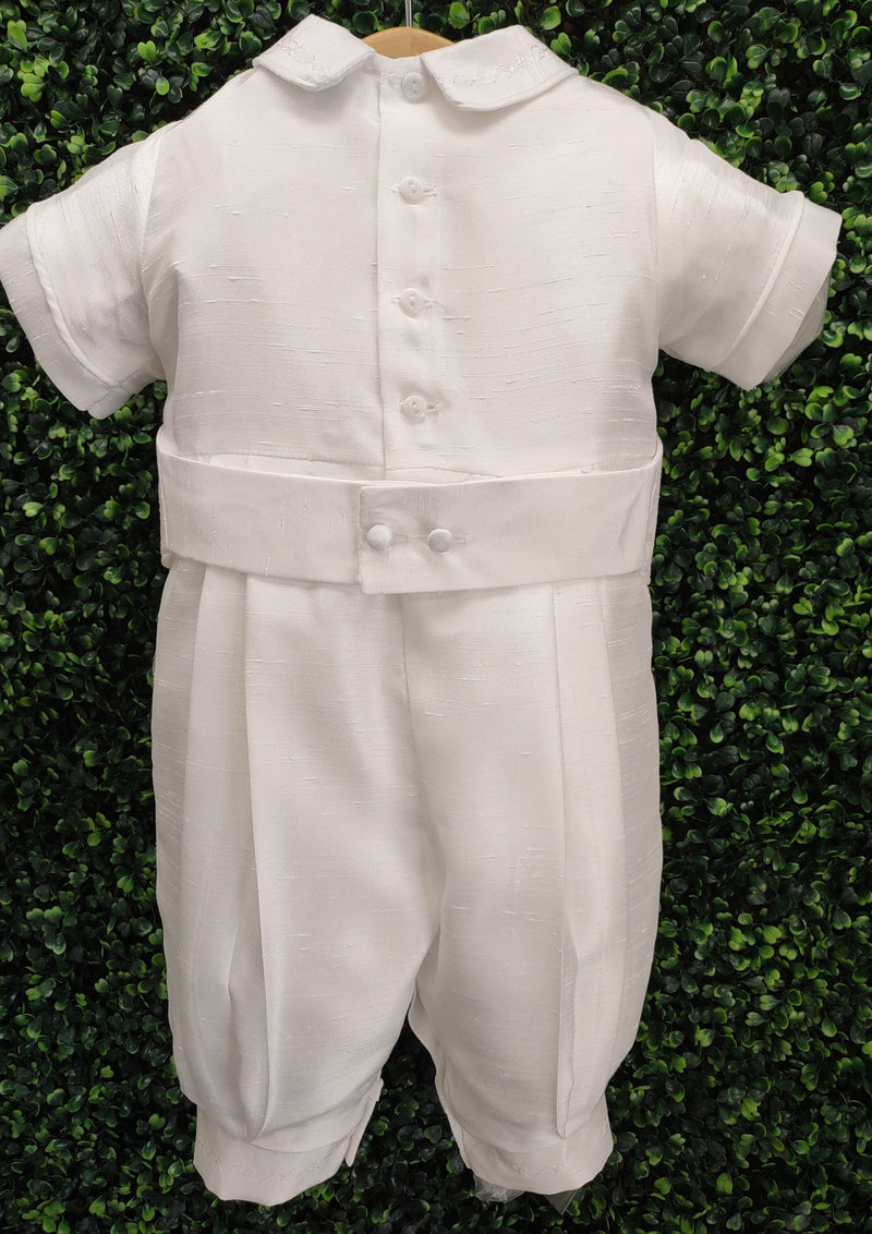 Piccolo Bacio Boys’ Sal Knickers Baptism Outfit