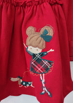 Mayoral Girls' Red Knit Dress - 2943