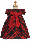Infant/Toddler Red & Black Plaid Holiday Dress