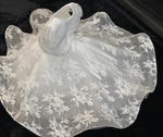 Teter Warm Lace Flutter Sleeve Christening Dress - B101