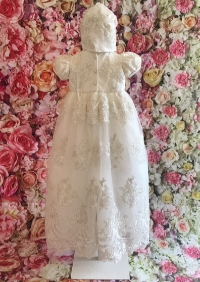 Christie Helene Loren Couture Metallic Gown Sara s Children s Boutique