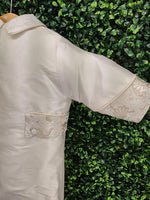 Piccolo Bacio Boys’ Silk Couture Outfit Gold Nunziato
